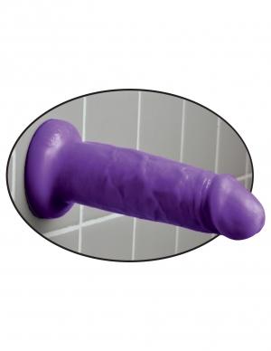 Dillio Purple 6 inches Insertable Chub Dildo - OmniPleasures