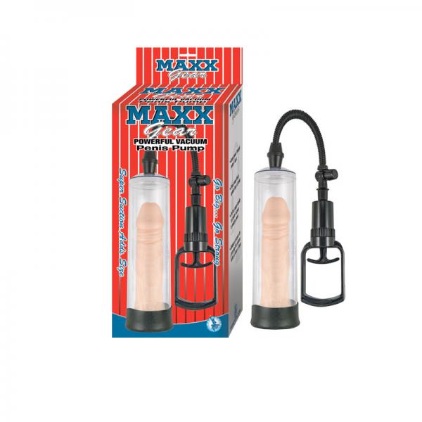 Maxx Gear Powerful Vacuum Penis Pump Clear - OmniPleasures