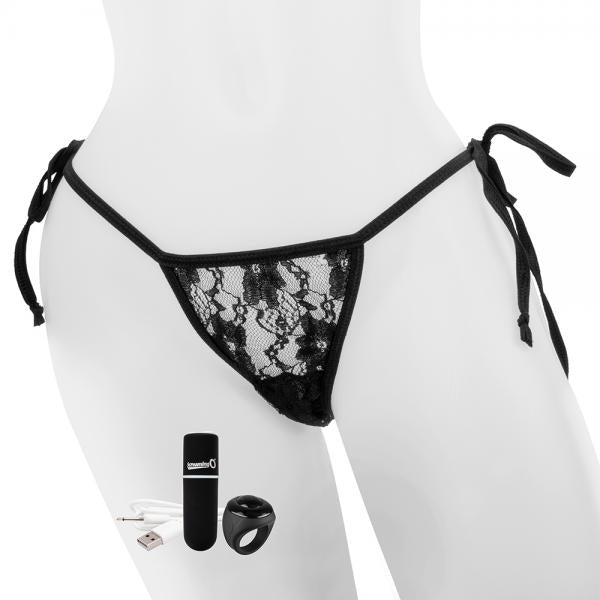 Screaming O My Secret Charged Remote Control Panty Vibe Black - OmniPleasures