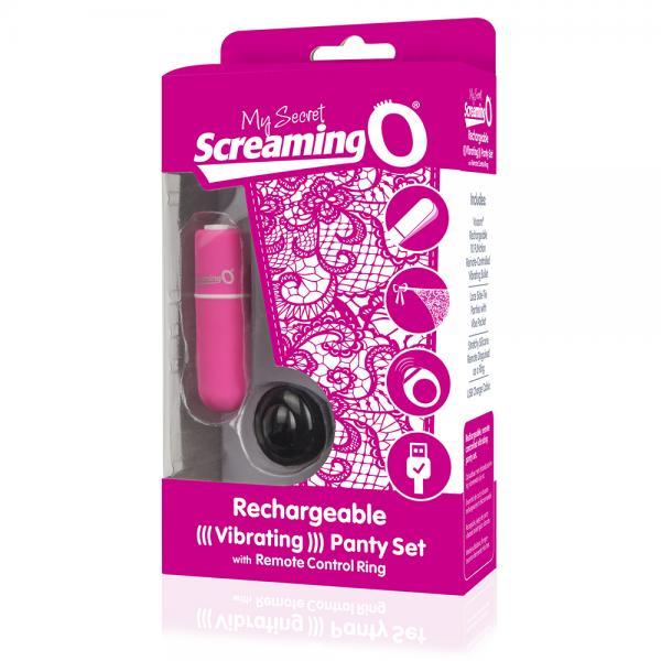 My Secret Charged Remote Control Panty Vibe Pink - OmniPleasures