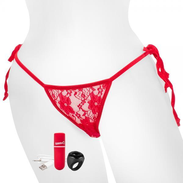 My Secret Charged Remote Control Panty Vibe Red O/S - OmniPleasures