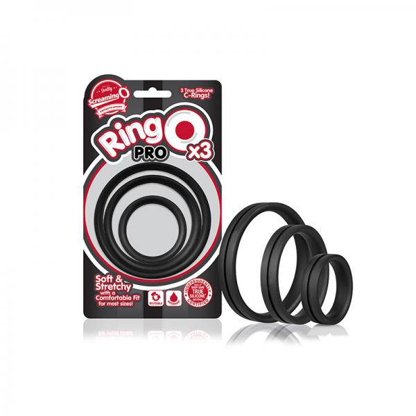 Screaming O Ringo Pro X3 - Black - OmniPleasures