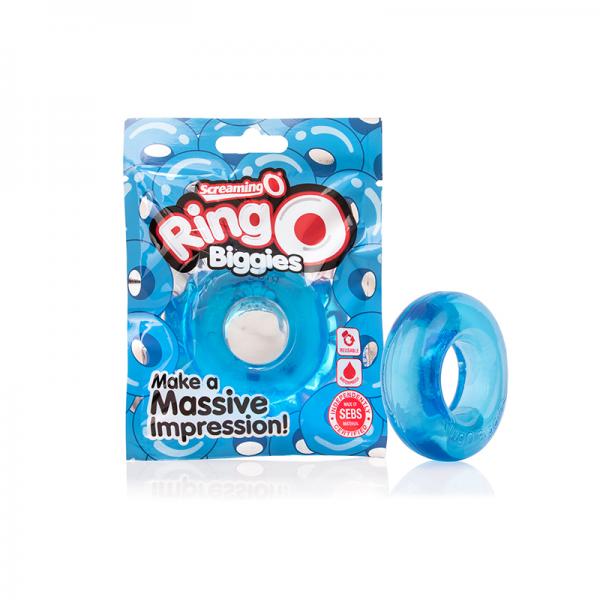 Ringo Biggies Blue Thick Cock Ring - OmniPleasures