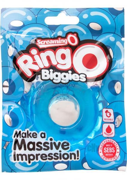 Ringo Biggies Blue Thick Cock Ring - OmniPleasures