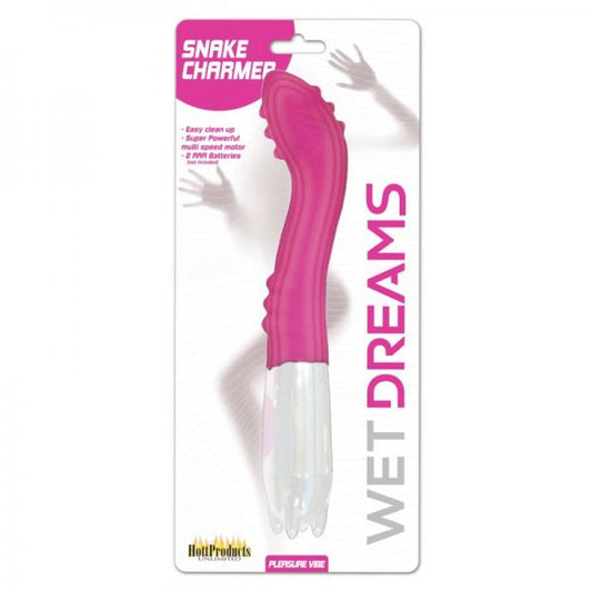 Wet Dreams Snake Charmer Pleasure Vibe Pink - OmniPleasures