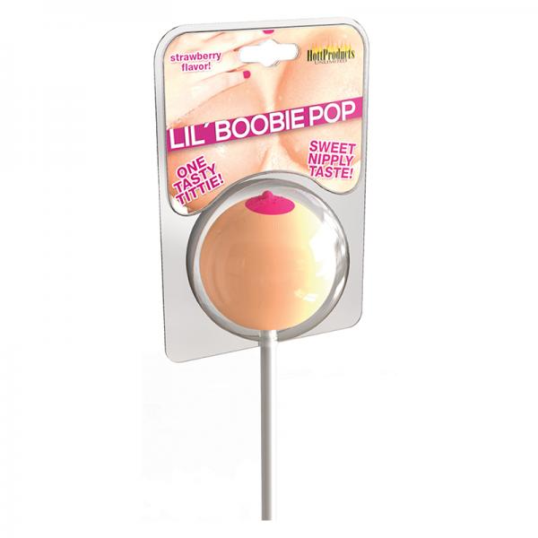 Lil Boobie Pop Candy Strawberry Flavor - OmniPleasures