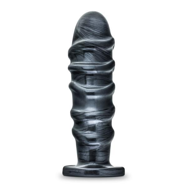 Jet Annihilator Carbon Metallic Black Butt Plug - OmniPleasures