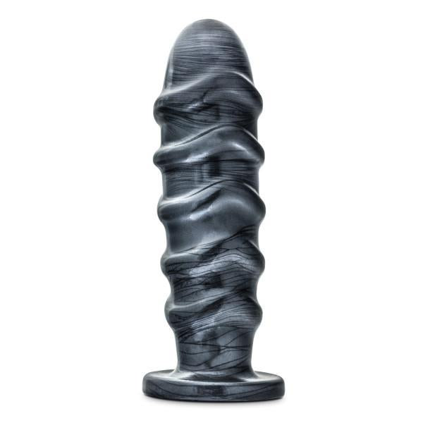 Jet Annihilator Carbon Metallic Black Butt Plug - OmniPleasures