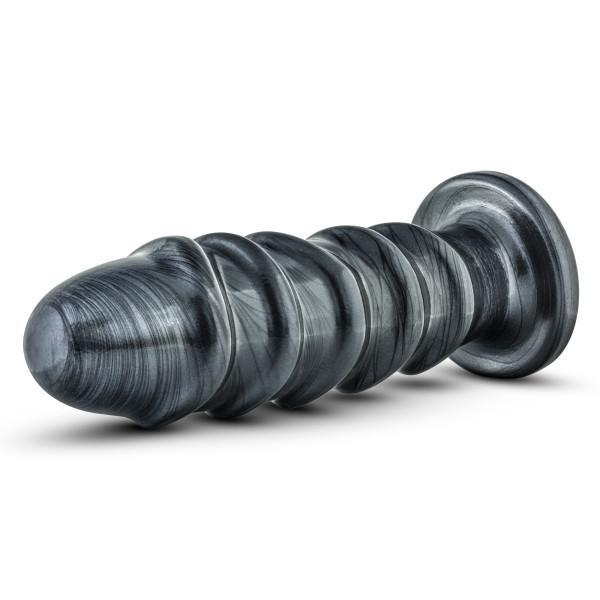 Jet Annihilator Carbon Metallic Black Butt Plug - OmniPleasures