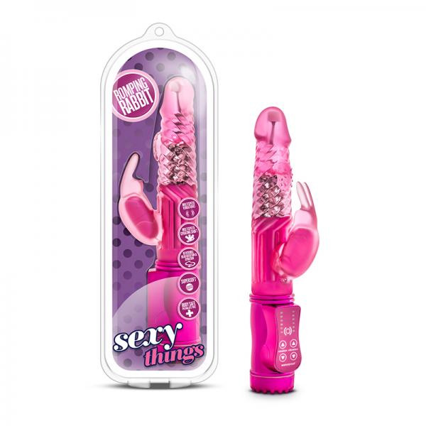 Romping Rabbit Fuchsia Pink Vibrator - OmniPleasures