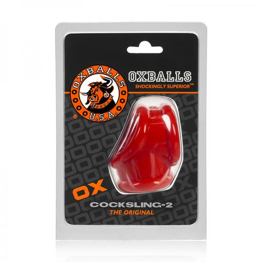 Oxballs Cocksling-2, Cocksling, Red - OmniPleasures