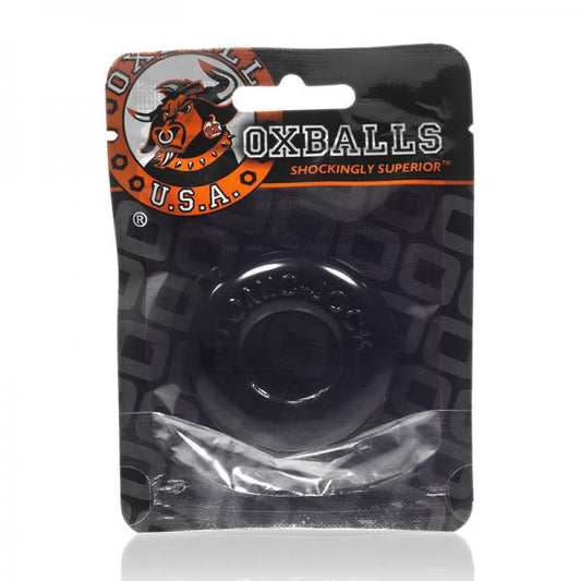 Oxballs Do-nut- 2, Cockring, Large, Black - OmniPleasures