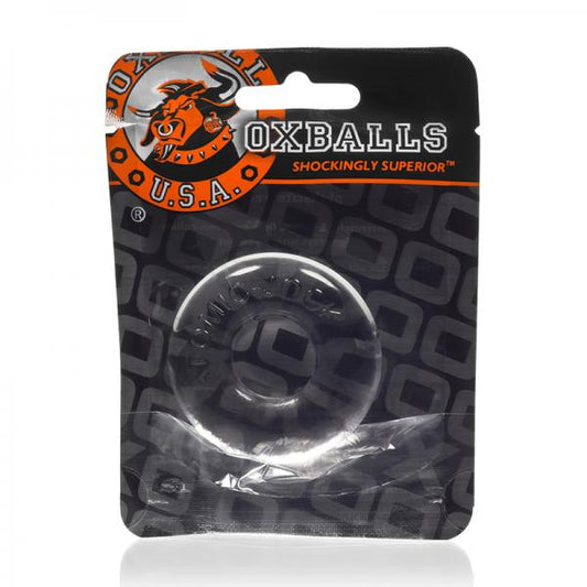 Oxballs Do-nut- 2, Cockring, Large, Clear - OmniPleasures