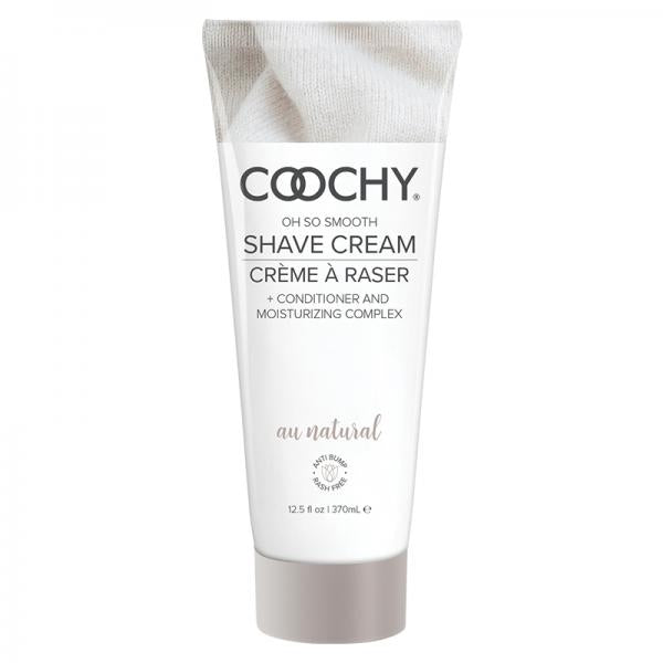 Coochy Shave Cream Au Natural 12.5oz - OmniPleasures