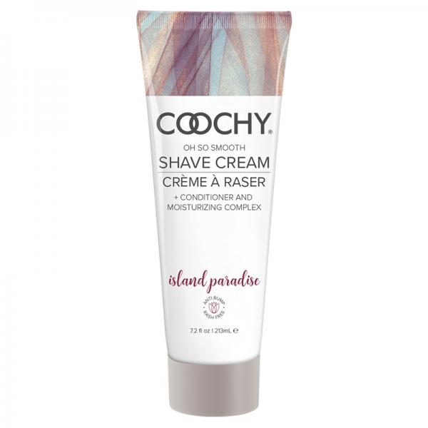 Coochy Shave Cream Island Paradise 7.2oz - OmniPleasures