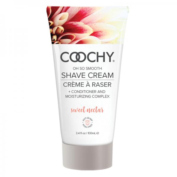 Coochy Shave Cream Sweet Nectar 3.4oz - OmniPleasures