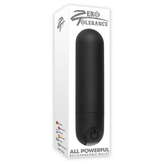 Zero Tolerance All Powerful Rechargeable Black - OmniPleasures