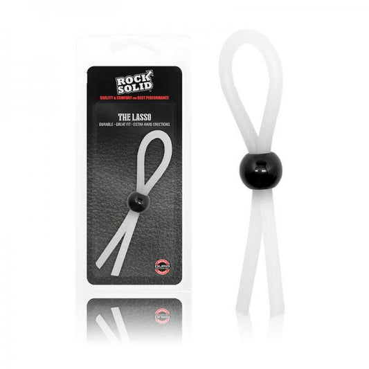 Rock Solid The Lasso Single Lock Adjustable Translucent - OmniPleasures