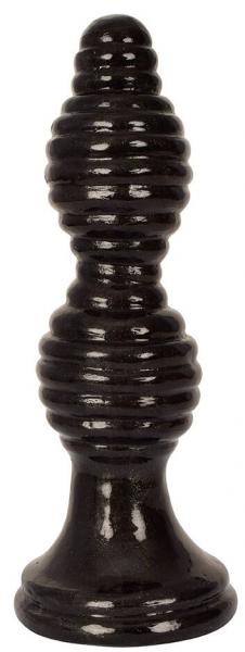 Royal Hiney Red The Queen Black Butt Plug - OmniPleasures