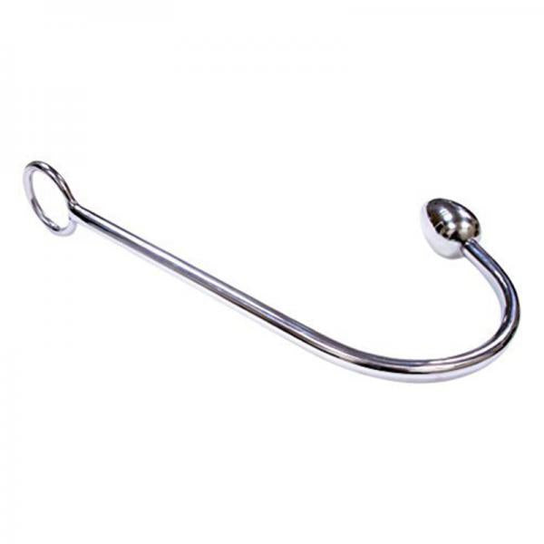 Rouge Stainless Steel Anal Hook - OmniPleasures