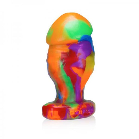 Oxballs Honcho-2, Buttplug, Medium, Rainbow - OmniPleasures