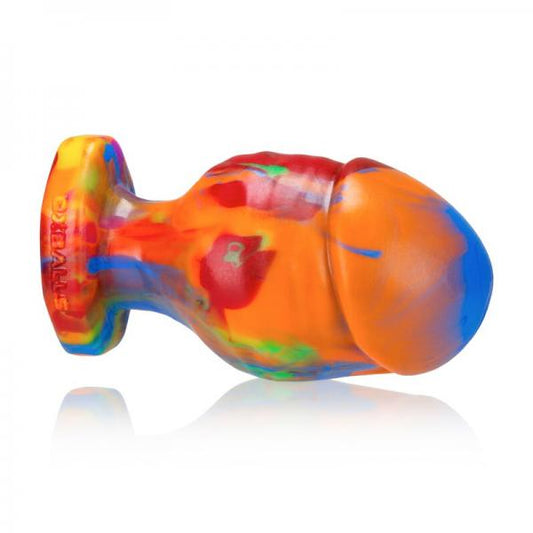 Oxballs Honcho-3, Buttplug, Large, Rainbow - OmniPleasures