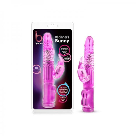 B Yours Beginner's Bunny Pink Rabbit Vibrator - OmniPleasures