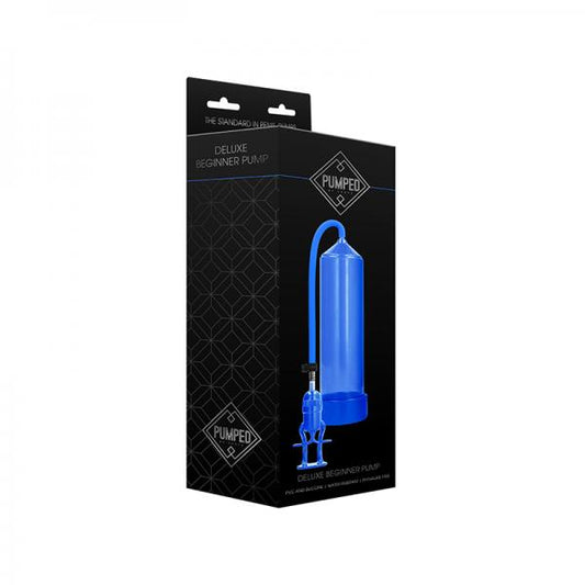 Pumped Deluxe Beginner Pump - Blue - OmniPleasures