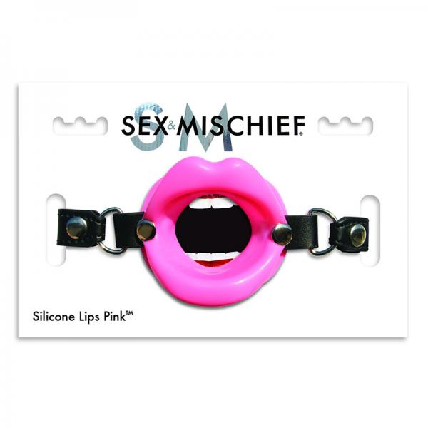 S&m Silicone Lips- Pink - OmniPleasures