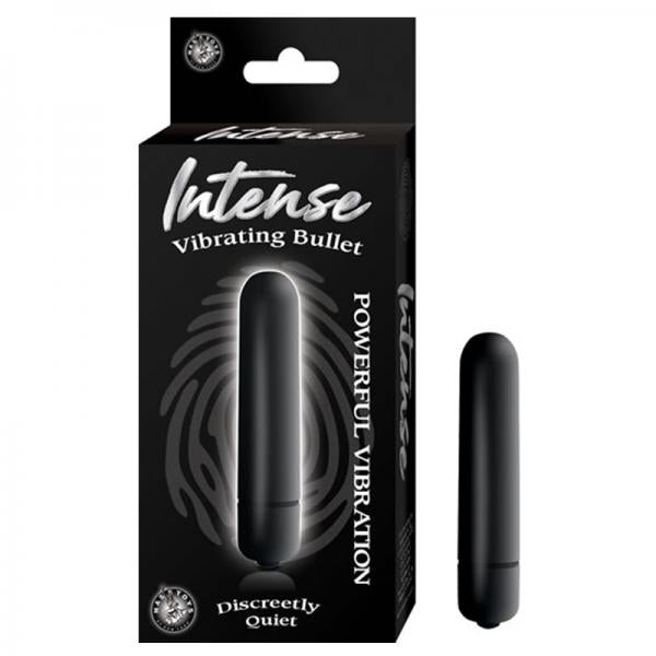 Intense Vibrating Bullet Black - OmniPleasures