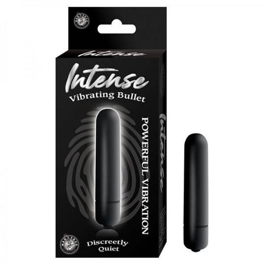 Intense Vibrating Bullet Black - OmniPleasures