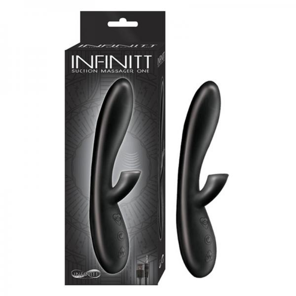 Infinitt Suction Massager One Black - OmniPleasures