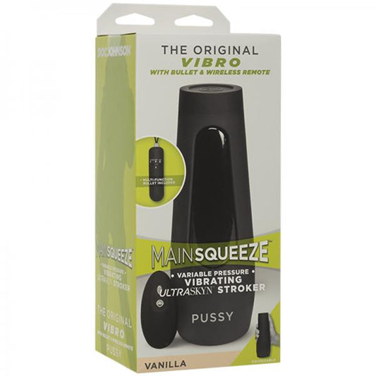 Main Squeeze The Original Vibro Pussy Vanilla - OmniPleasures