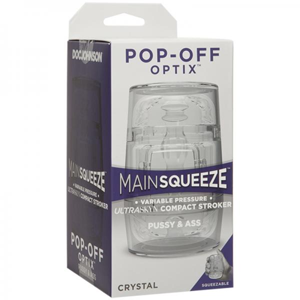 Main Squeeze Pop-off Optix Pussy&ass Crystal - OmniPleasures