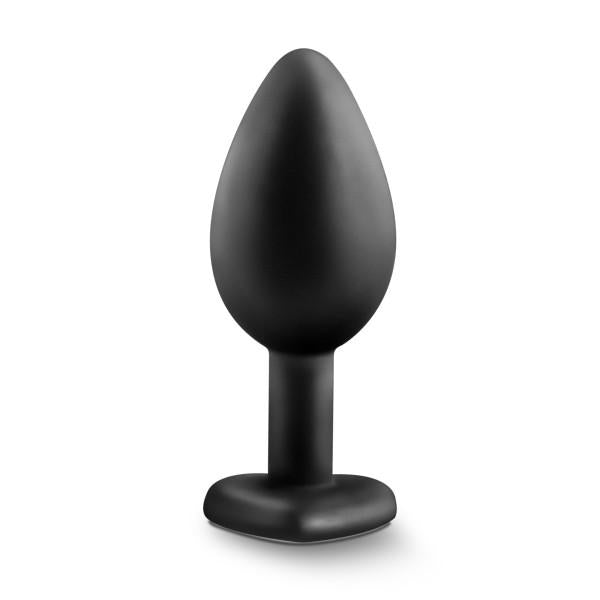 Temptasia Bling Plug Small Black - OmniPleasures