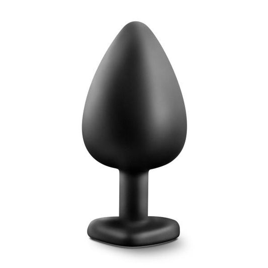 Temptasia Bling Plug Large Black - OmniPleasures