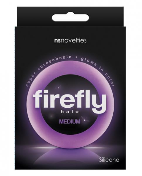 Firefly Halo Medium Cock Ring Purple - OmniPleasures