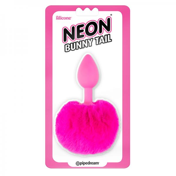 Neon Bunny Tail Pink - OmniPleasures