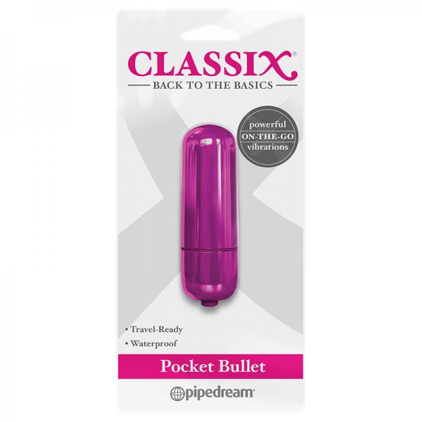 Classix Pocket Bullet Pink - OmniPleasures