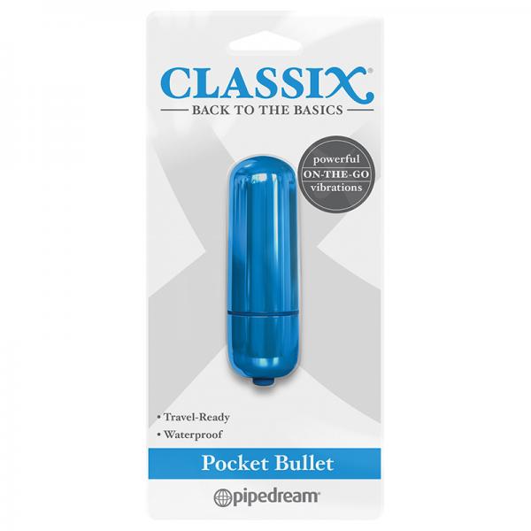 Classix Pocket Bullet Blue - OmniPleasures