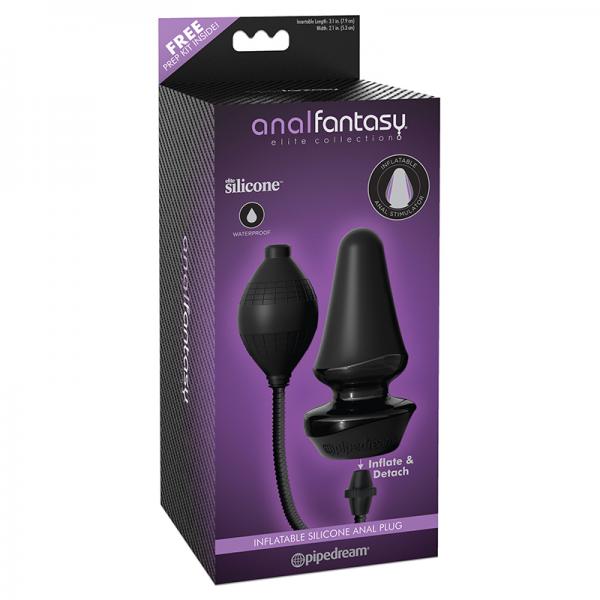 Anal Fantasy Elite Inflatable Silicone Butt Plug - OmniPleasures