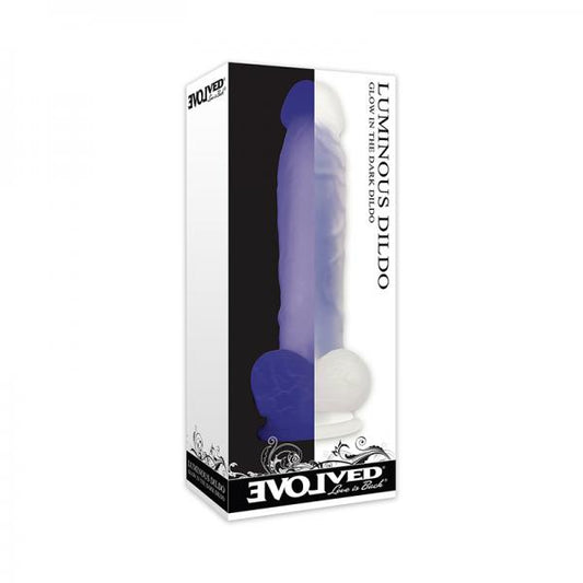 Evolved Luminous Dildo Purple - OmniPleasures