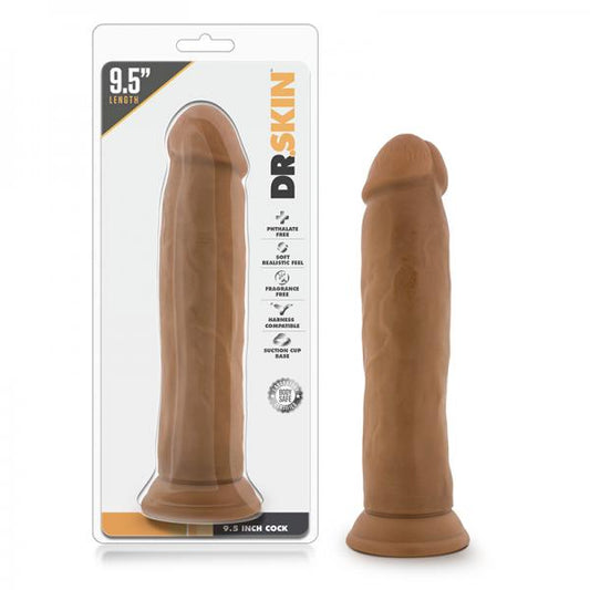 Dr. Skin - 9.5 Inch Cock - Mocha - OmniPleasures