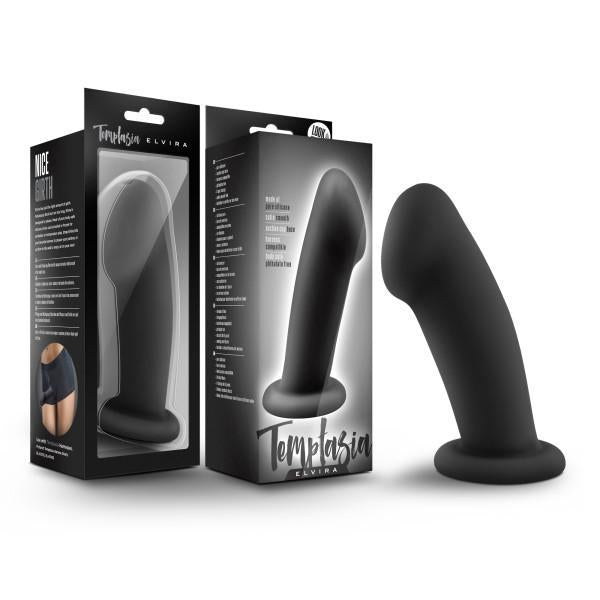 Temptasia Elvira Black G-Spot Dildo - OmniPleasures