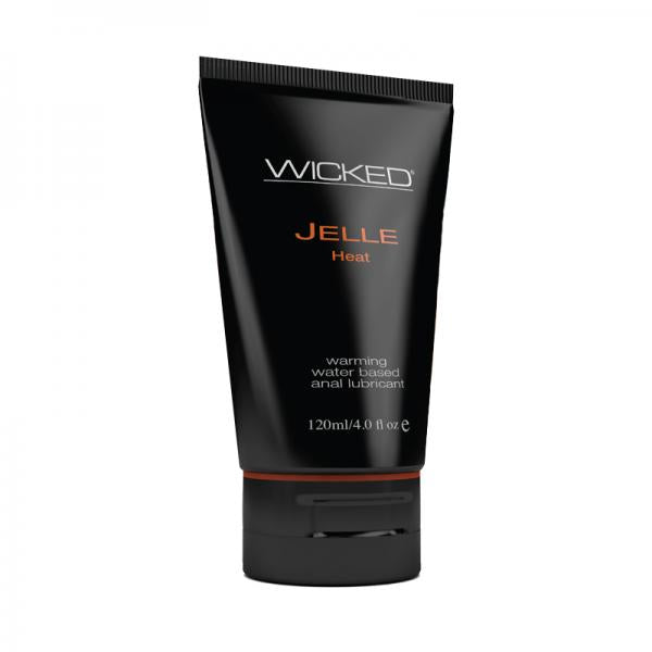 Wicked Jelle Anal Gel Warming Sensation Lubricant 4oz Tube - OmniPleasures