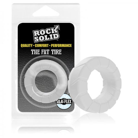 Rock Solid Silaflex Fat Tire Translucent - OmniPleasures