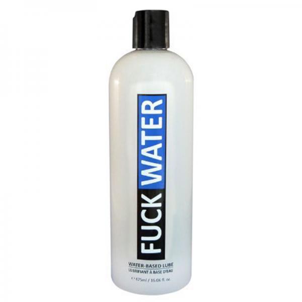 F*ck Water Clear H2O Water Based Lubricant 16oz - OmniPleasures