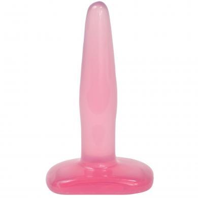 Crystal Jellies - Butt Plug - Pink- Small - OmniPleasures