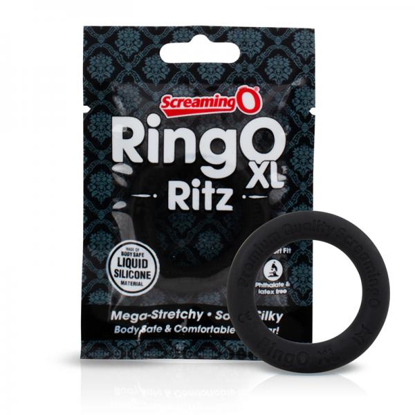 Screaming O Ringo Ritz Xl - Black - OmniPleasures