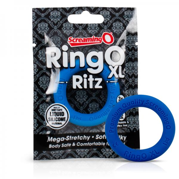 Screaming O Ringo Ritz Xl - Blue - OmniPleasures